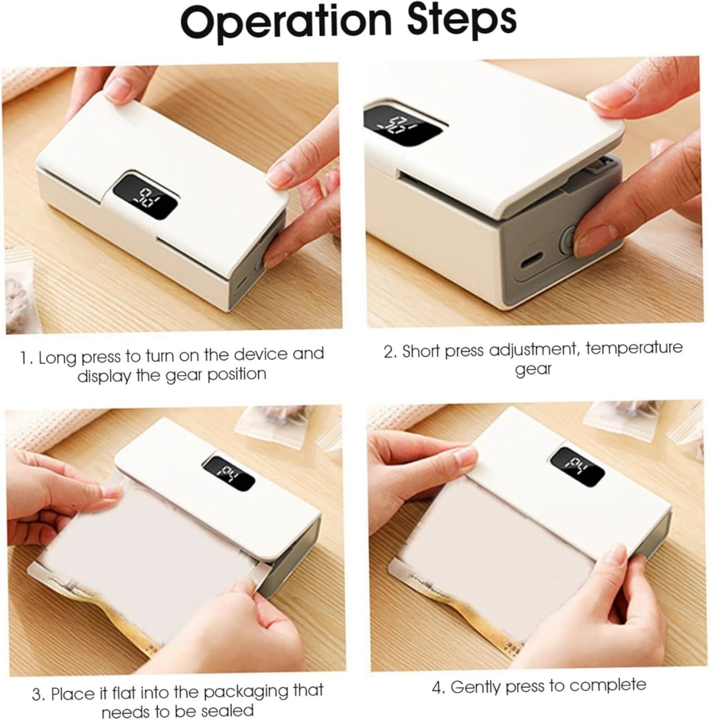 Troliverr Mini Heat Bag Sealer™ | Portable Food Packet Sealing Machine
