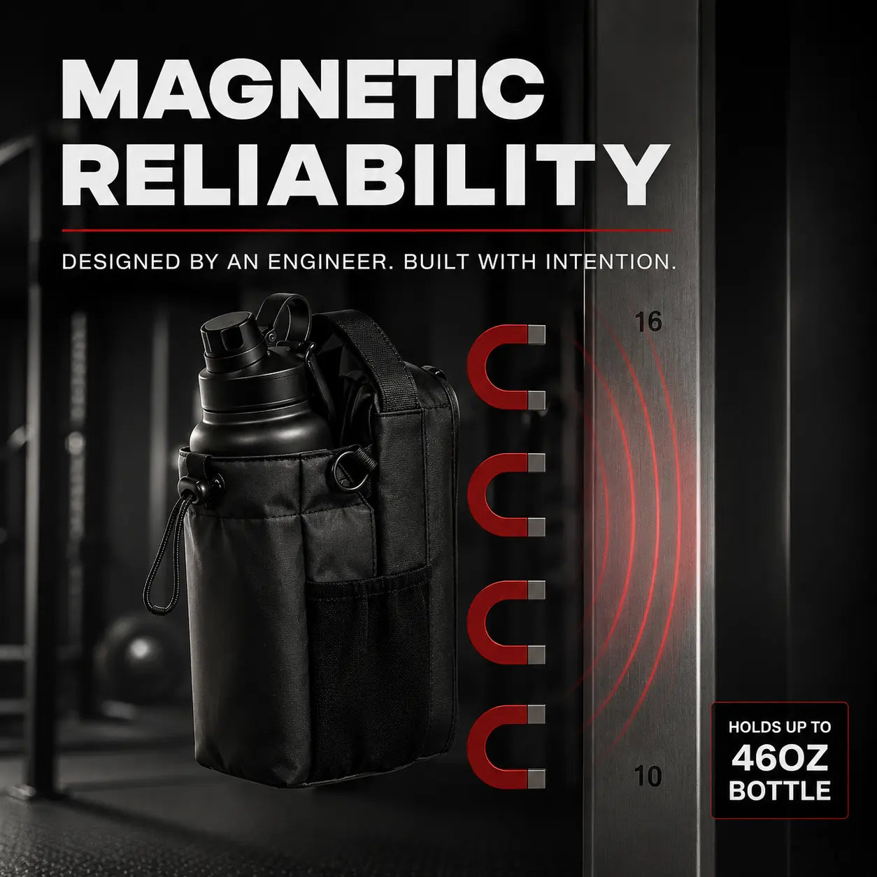 Magnetic Gym Bag