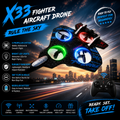 X33 Fighter Aircraft Drone - Remote Control Quadcopter
