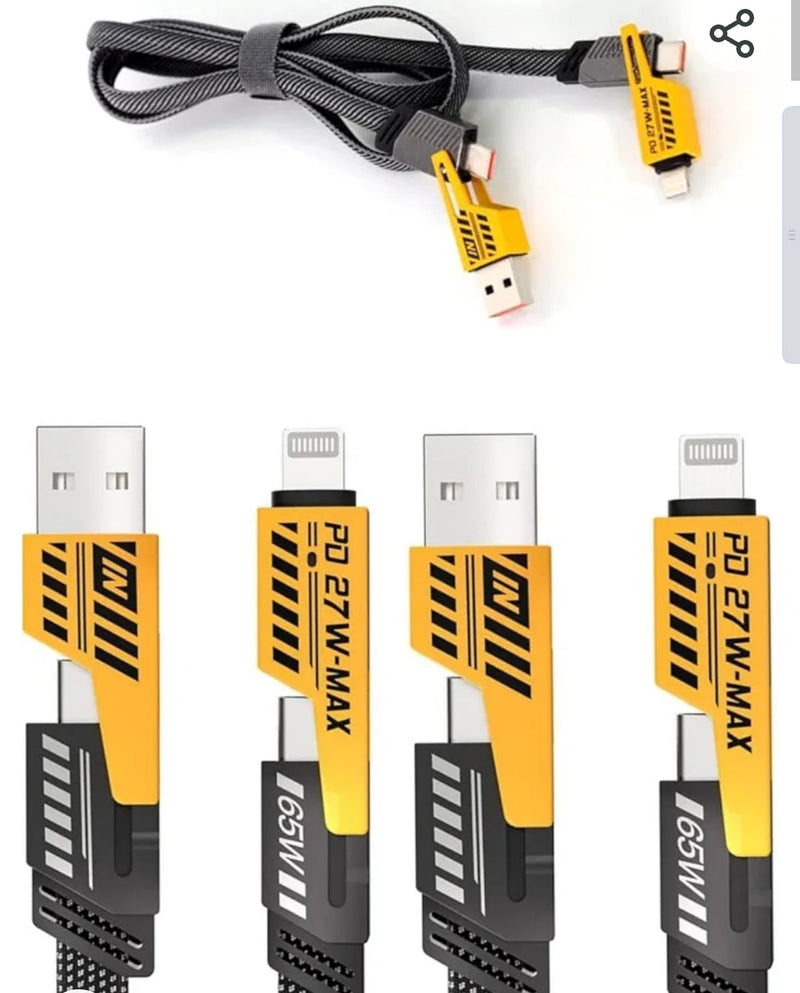 4-in-1 Multi Fast Charging Cable