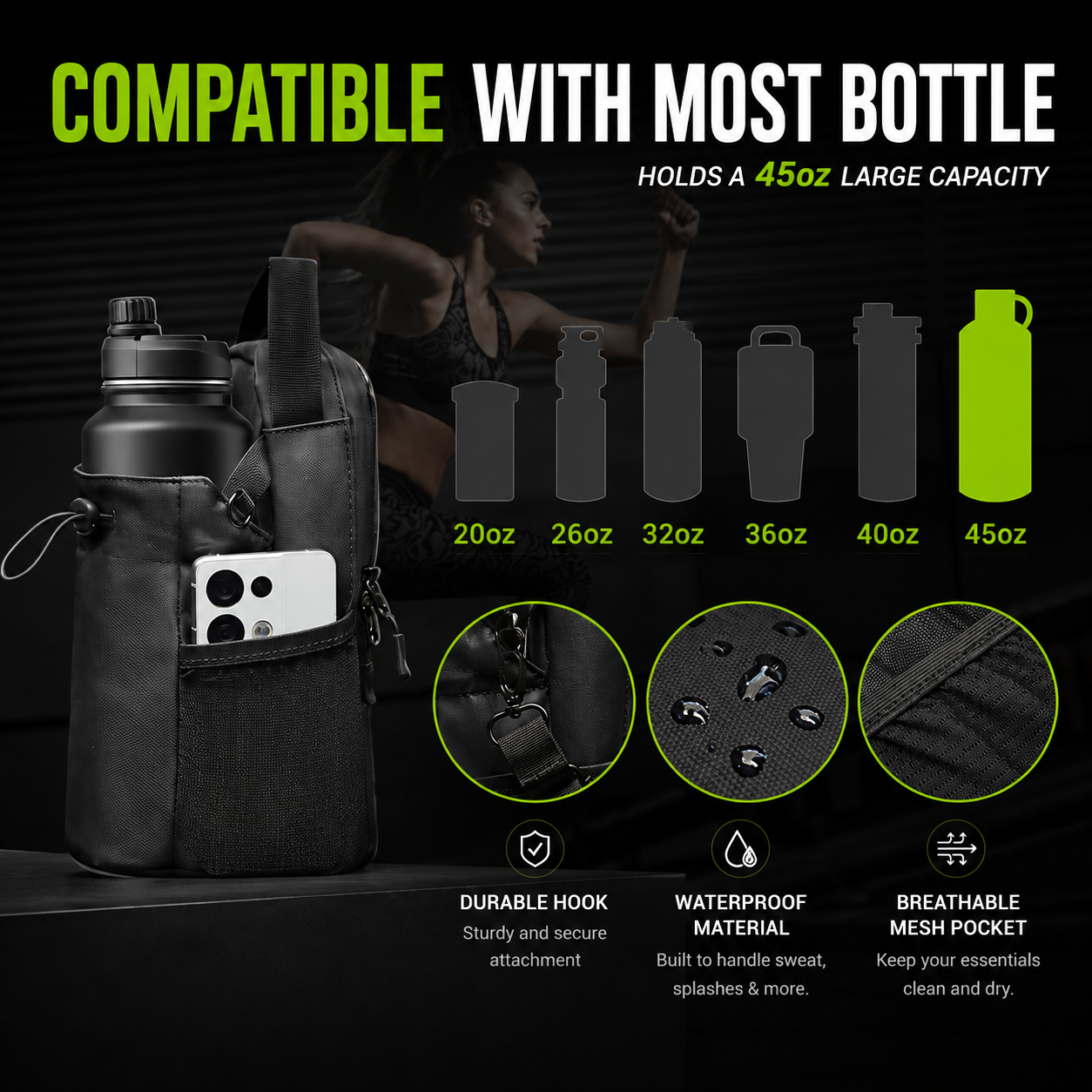 Magnetic Gym Bag™ | Premium Magnetic Workout Storage Bag